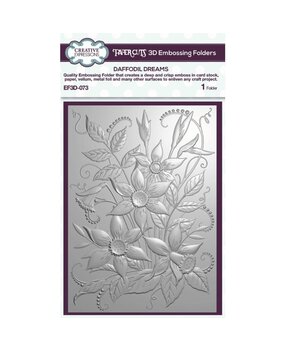 Creative Expressions Daffodil Dreams 3D Embossing Folder (EF3D-073) Creative Expressions Daffodil Dreams 3D Embossing Folder (EF3D-073)