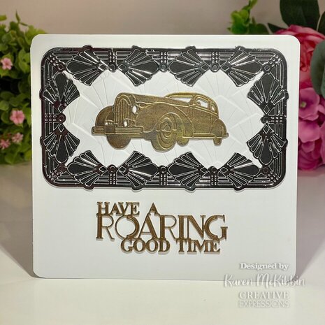 Creative Expressions Art Deco Rhapsody 3D Embossing Folder (EF3D-078) Creative Expressions Art Deco Rhapsody 3D Embossing Folder (EF3D-078)