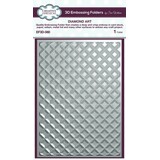 Creative Expressions Diamond Art 3D Embossing Folder (EF3D-080)