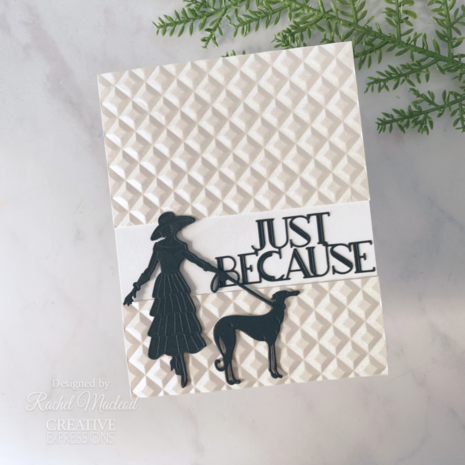 Creative Expressions Diamond Art 3D Embossing Folder (EF3D-080)