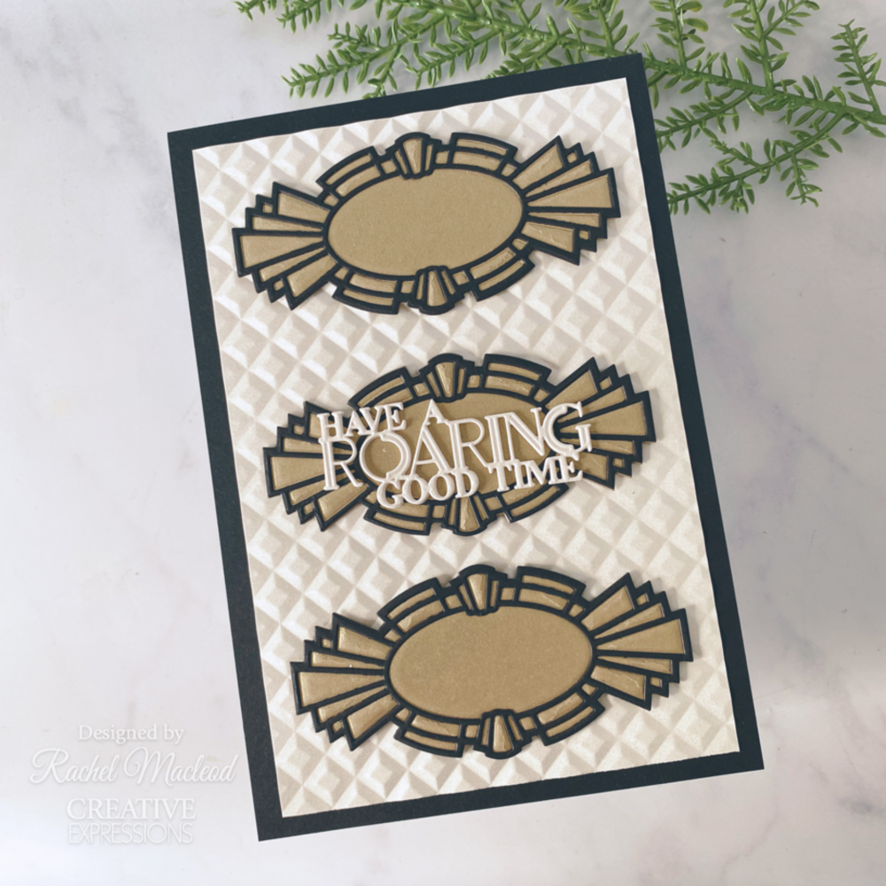 Creative Expressions Diamond Art 3D Embossing Folder (EF3D-080)