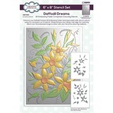 Creative Expressions Companion Colouring Stencil Daffodil Dreams (CEST153)