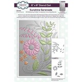 Creative Expressions Companion Colouring Stencil Sunshine Serenade (CEST155)