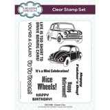 Creative Expressions Clear Stamp A5 Classic Cars (CEC1088)