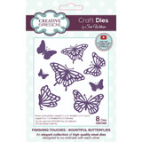Creative Expressions Sue Wilson Craft Die Finishing Touches Bountiful Butterflies (CED1555)
