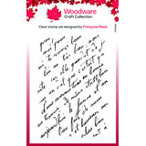 Woodware French Script Clear Stamps (FRM080)