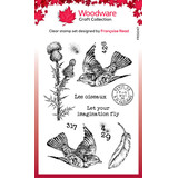 Woodware Flying Birds Clear Stamps (FRS1047)