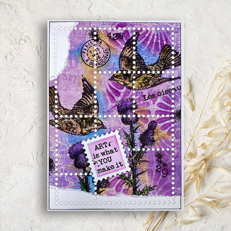 Woodware Flying Birds Clear Stamps (FRS1047)