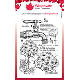 Woodware Geraniums Clear Stamps (FRS1048)