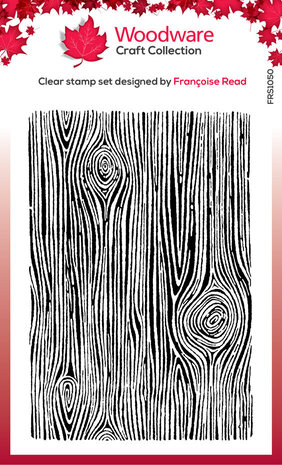 Woodware Woodgrain Clear Stamps (FRS1050)