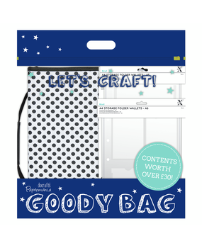 Xcut Goody Bag Storage Folder with Storage Wallets (XCU GDY 0423 03)