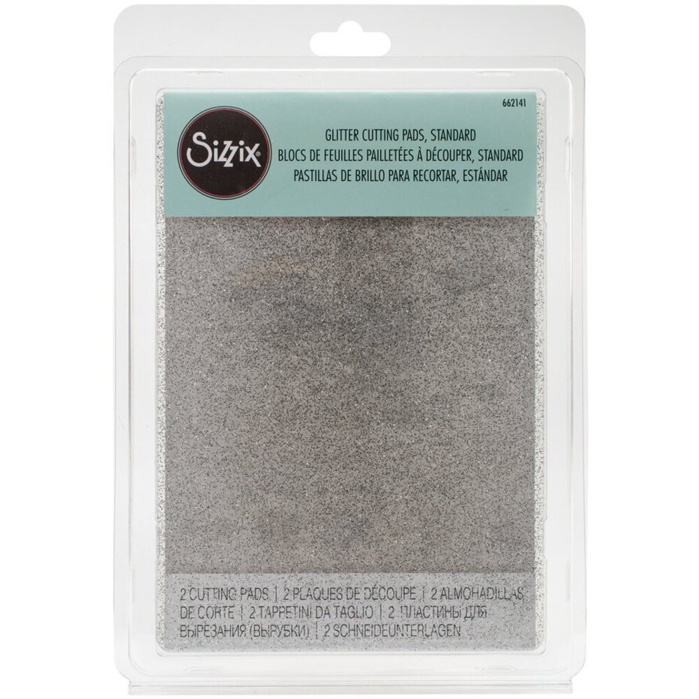 Sizzix Standard Cutting Pads Silver Glitter (2pcs) (662141) Sizzix Standard Cutting Pads Silver Glitter (2pcs) (662141)