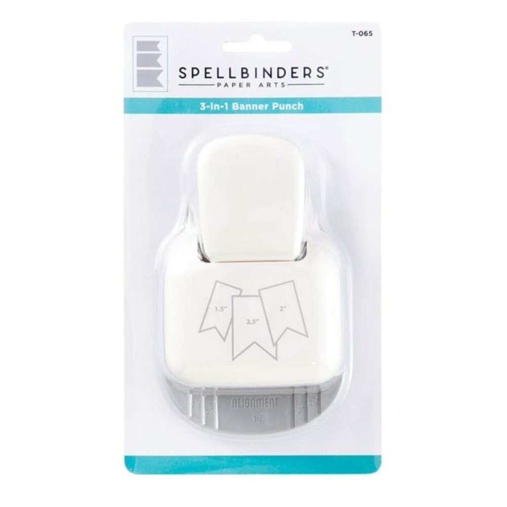 Spellbinders 3-in-1 Banner Punch (T-065) Spellbinders 3-in-1 Banner Punch (T-065)