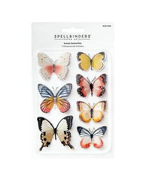 Spellbinders Timeless Sunset Butterflies Stickers (SCS-333) Spellbinders Timeless Sunset Butterflies Stickers (SCS-333)