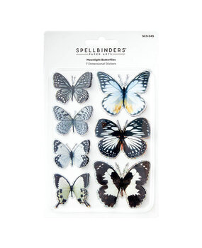 Spellbinders Timeless Moonlight Butterflies Stickers (SCS-345) Spellbinders Timeless Moonlight Butterflies Stickers (SCS-345)