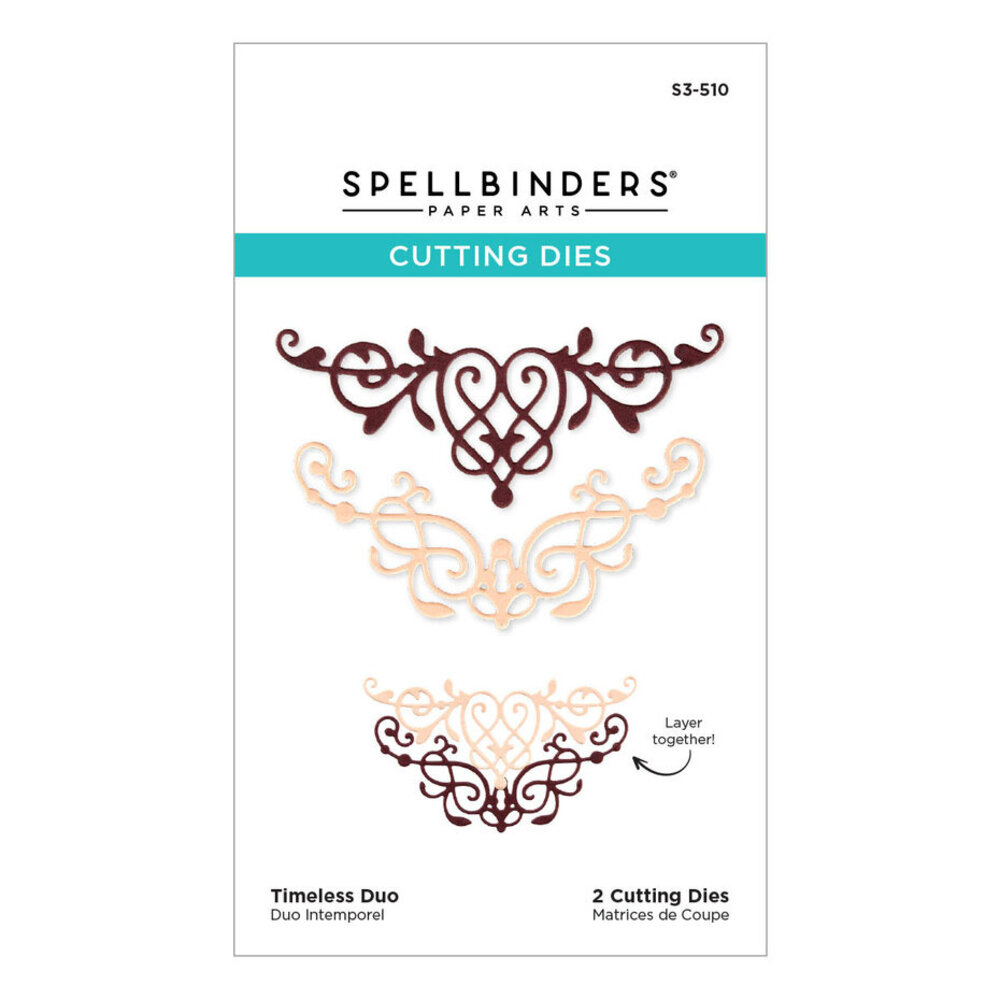 Spellbinders Timeless Duo Dies (S3-510) Spellbinders Timeless Duo Dies (S3-510)