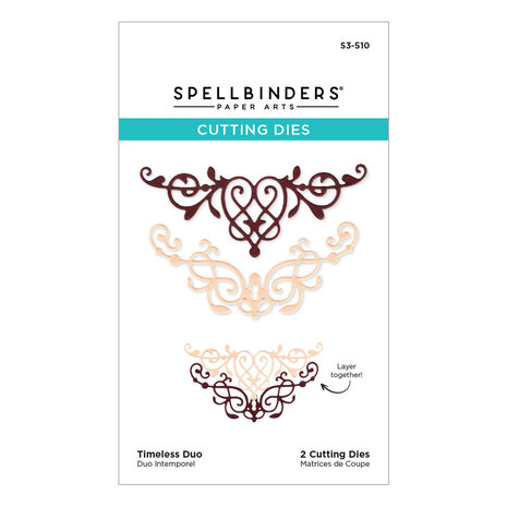 Spellbinders Timeless Duo Dies (S3-510) Spellbinders Timeless Duo Dies (S3-510)