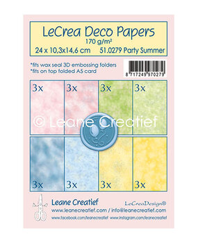 Leane Creatief Deco Papers Party & Summer (510.279) Leane Creatief Deco Papers Party & Summer (510.279)