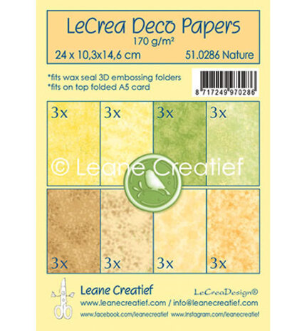 Leane Creatief Deco Papers Nature (510.286) Leane Creatief Deco Papers Nature (510.286)