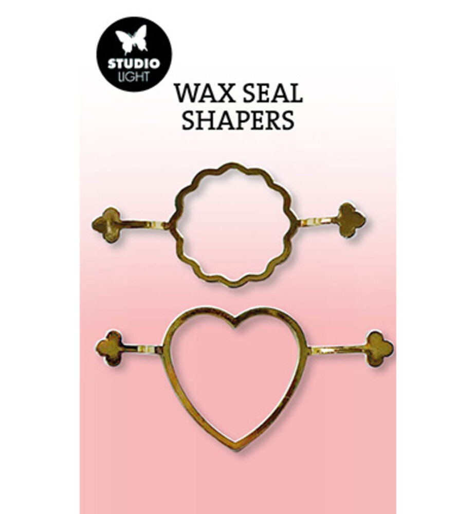 Studio Light Essentials Wax Seal Shapers Scallop & Heart (SL-ES-WAX22)