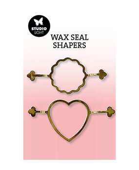 Studio Light Essentials Wax Seal Shapers Scallop & Heart (SL-ES-WAX22)