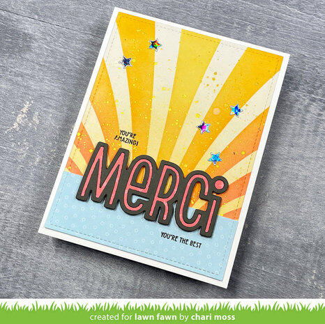 Lawn Fawn Lawn Clippings Draped Ribbons 6x6 Inch Stencils (LF3454) Lawn Fawn Lawn Clippings Draped Ribbons 6x6 Inch Stencils (LF3454)