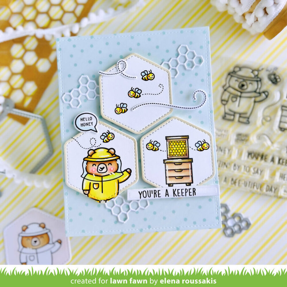 Lawn Fawn You're A Keeper Clear Stamps (LF3136) Lawn Fawn You're A Keeper Clear Stamps (LF3136)