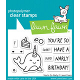 Lawn Fawn You're So Narly Clear Stamps (LF3297)