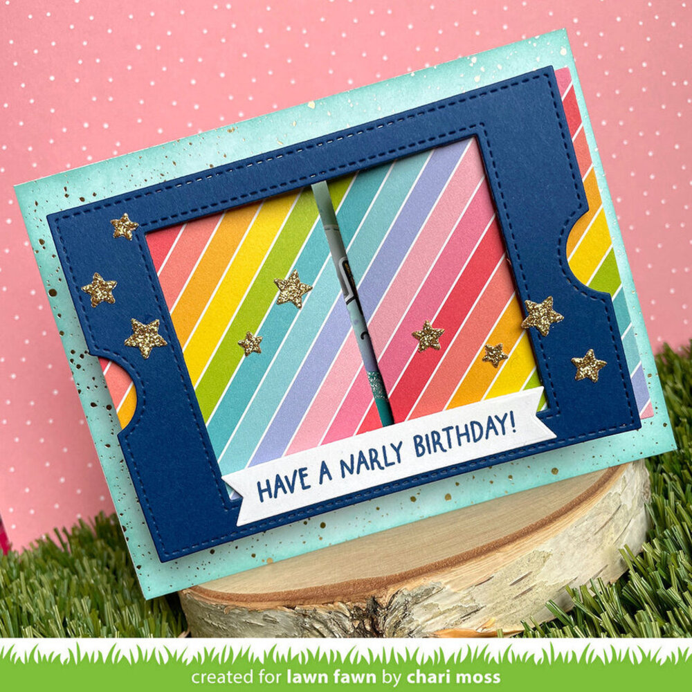 Lawn Fawn You're So Narly Clear Stamps (LF3297)