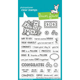 Lawn Fawn How You Bean? Money Add-on Clear Stamps (LF3419)