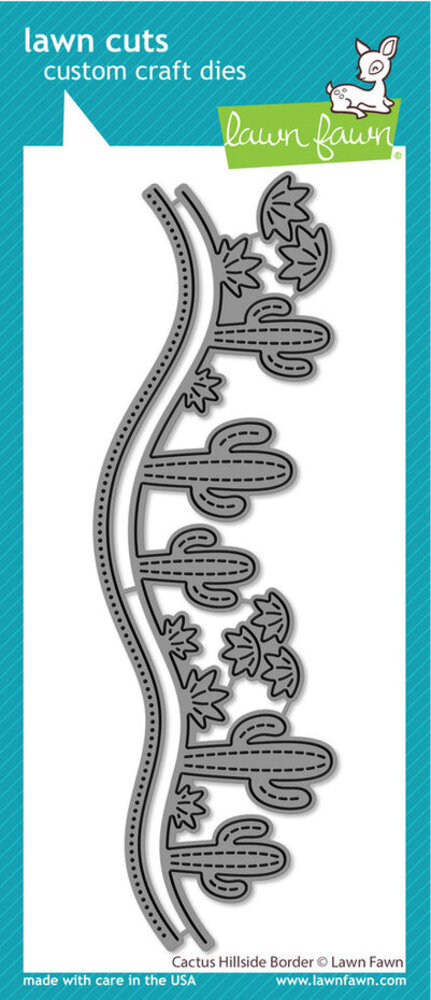 Lawn Fawn Cactus Hillside Border Dies (LF3437) Lawn Fawn Cactus Hillside Border Dies (LF3437)