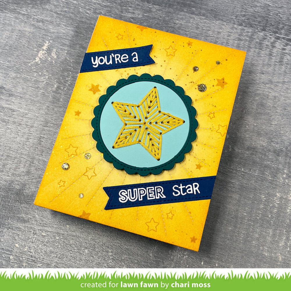 Lawn Fawn Stitched Sentiment Banners Dies (LF3442)