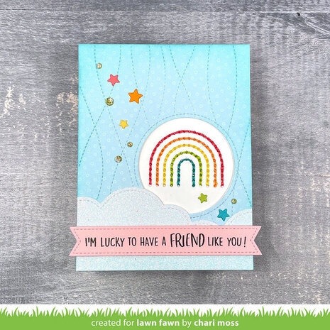 Lawn Fawn Embroidery Hoop Window And Frame Add-on Dies (LF3443)