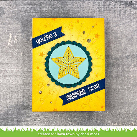 Lawn Fawn Embroidery Hoop Window And Frame Add-on Dies (LF3443)