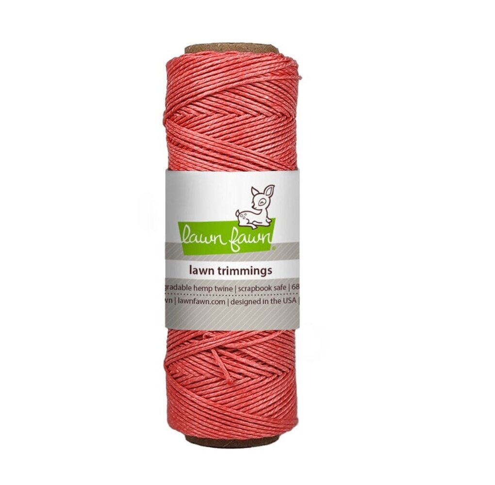 Lawn Fawn Coral Hemp Twine (LF3459) Lawn Fawn Coral Hemp Twine (LF3459)