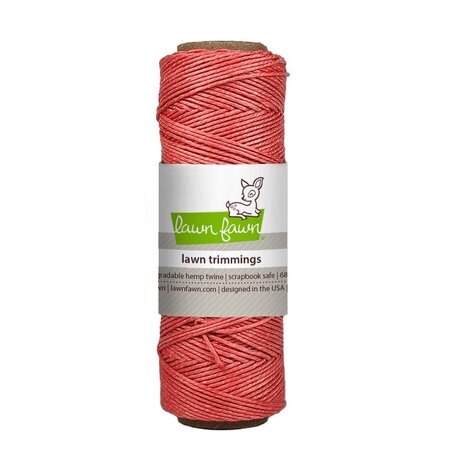 Lawn Fawn Coral Hemp Twine (LF3459) Lawn Fawn Coral Hemp Twine (LF3459)