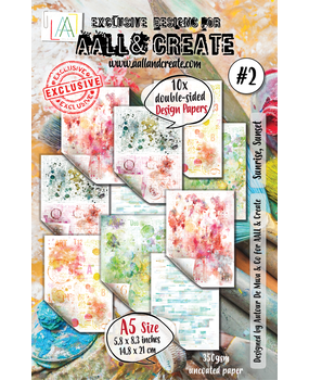 AALL and Create Design Paper A5 Sunrise, Sunset (AALL-PA-002)*