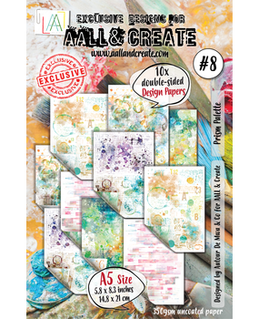 AALL and Create Design Paper A5 Prism Palette (AALL-PA-008)*