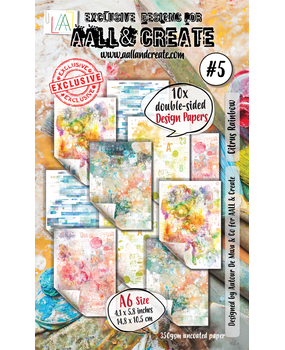AALL and Create Design Paper A6 Citrus Rainbow (AALL-PA-005)*