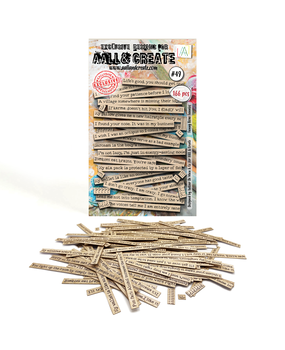 AALL and Create Ephemera Die-cuts Bone Funnies (AALL-EP-049)