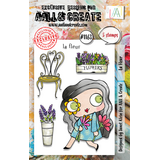 AALL and Create Clear Stamp Set A7 La Fleur (AALL-TP-1163)