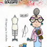 AALL and Create Clear Stamp Set A7 Sew Dee (AALL-TP-1168) AALL and Create Clear Stamp Set A7 Sew Dee (AALL-TP-1168)