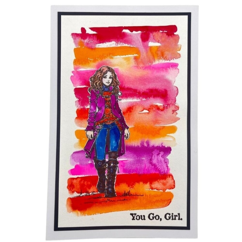 IndigoBlu Blake Wolfe A6 Rubber Stamps (IND1283)