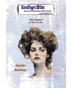 IndigoBlu Not Today A6 Rubber Stamps (IND1291) IndigoBlu Not Today A6 Rubber Stamps (IND1291)