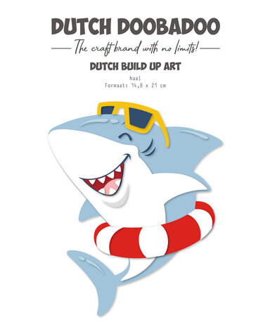 Dutch Doobadoo Dutch Card Art Build Up A5 Haai (470.784.309)