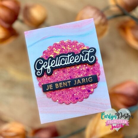 Carlijn Design Snijmallen Proficiat & Gefeliciteerd (CDSN-0252) Carlijn Design Snijmallen Proficiat & Gefeliciteerd (CDSN-0252)