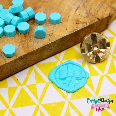 Carlijn Design Wax Seal Stamper 1 Inch 3D Strik (CDWX-0076) Carlijn Design Wax Seal Stamper 1 Inch 3D Strik (CDWX-0076)