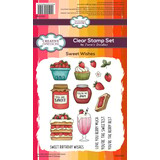 Creative Expressions Jane's Doodles Clear Stamp Set Sweet Wishes (CEC1096)