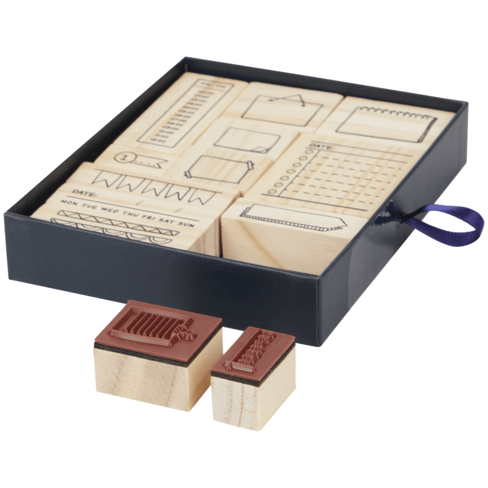 AVEC Wooden Stamp Set Journaling (3204880) AVEC Wooden Stamp Set Journaling (3204880)