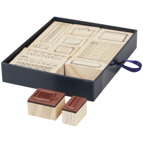 AVEC Wooden Stamp Set Journaling (3204880) AVEC Wooden Stamp Set Journaling (3204880)